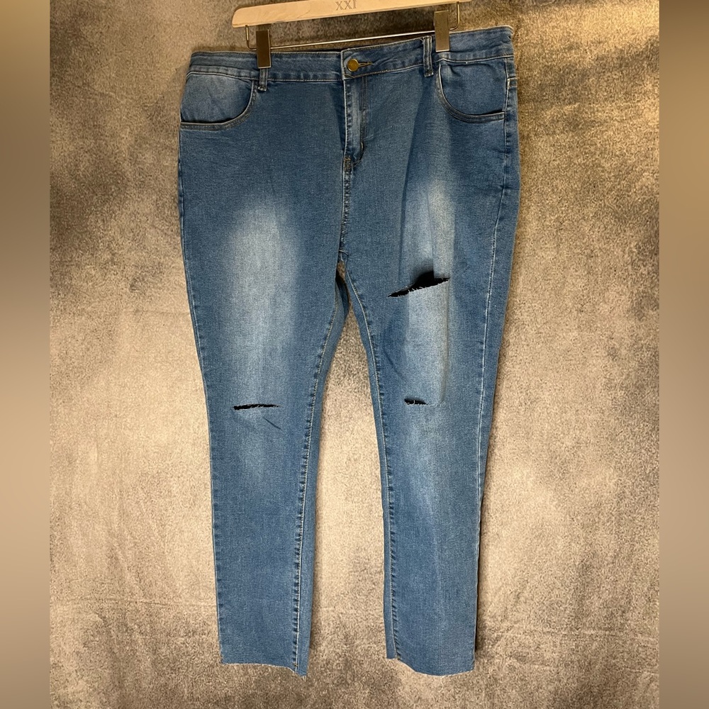 Jeans Brand Lace Up Jeans Sz 3X